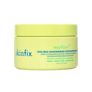 SKINFIX Resurface+ AHA/BHA Niacinamide Exfoliating Pads Face and Body 60 New $50
